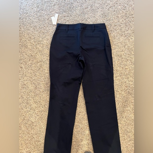 Talbots Slimming Navy Blue Pants NWT Size 4 Petite - Picture 4 of 10